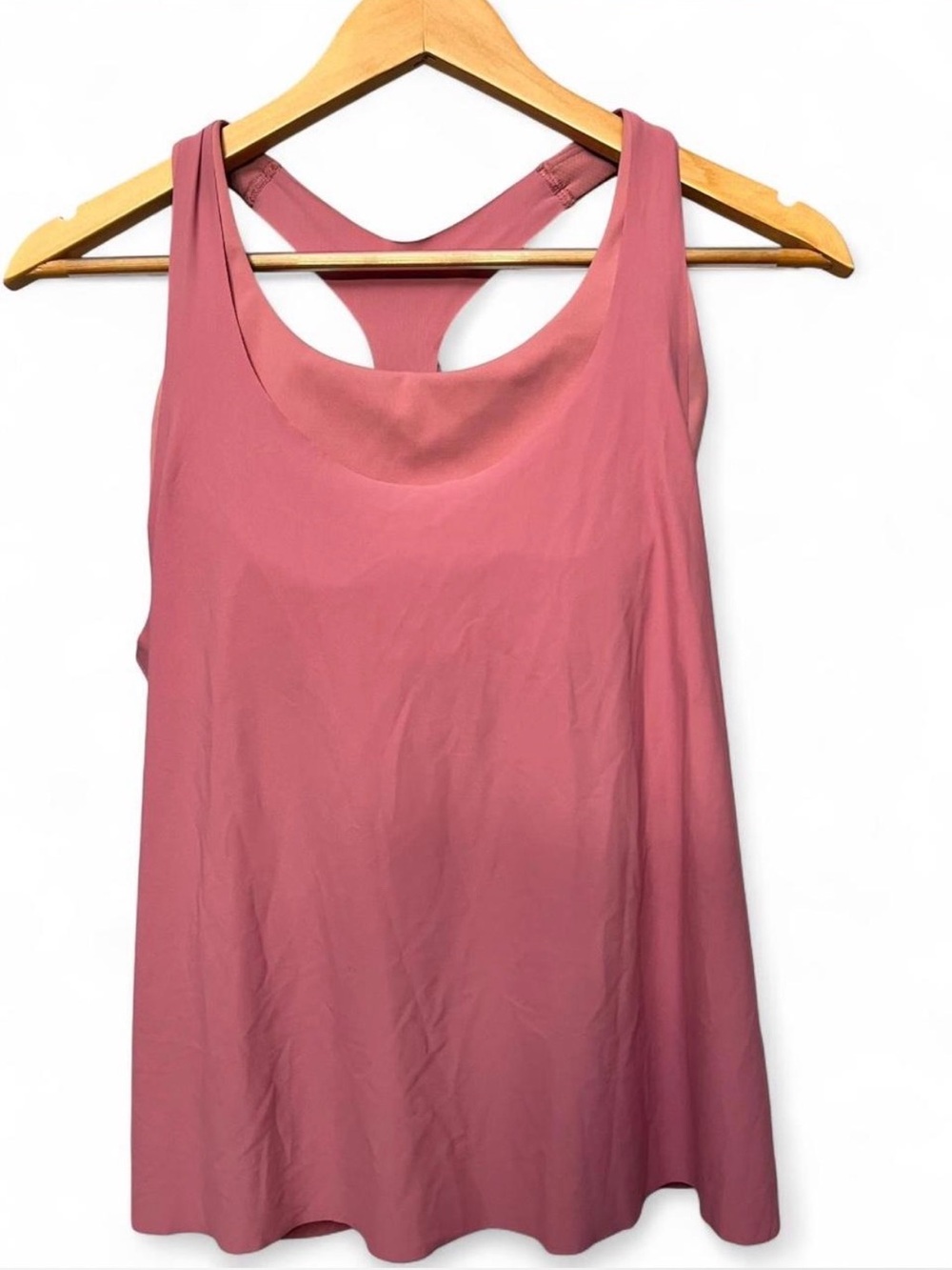 Athleta Mauve Pink Racerback Tank